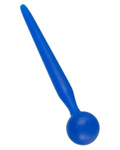 Blauwe Penisplug met Sperma Stopper
