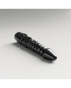 All Black Steroid Allez Dildo - Zwart