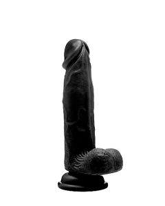 Realistische Dildo 20 cm Zwart