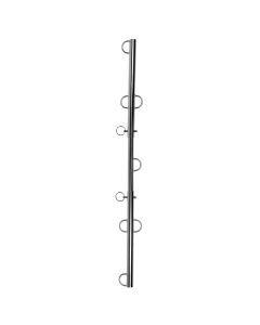 Spreader Bar with Multiple Hooks - Silver