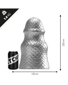 Stretch'r Scaly Buttplug L - Metal